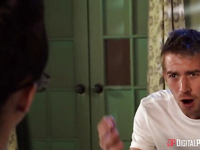 Big cock anal squirt with tattooed maneater Bonnie Rotten and Danny D