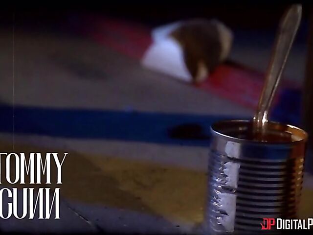 Big cock anal squirt with tattooed maneater Bonnie Rotten and Danny D