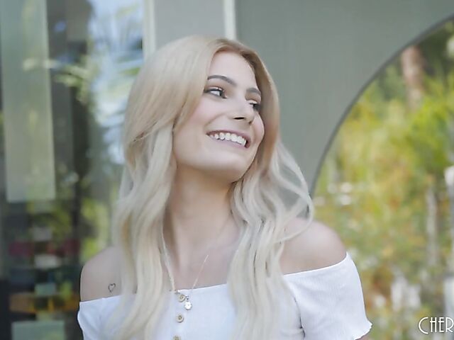 Awesome sex experience with skinny cute blonde Nella Jones