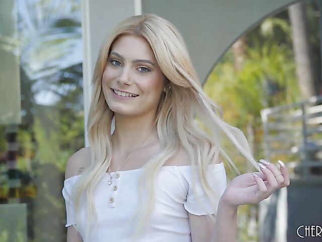 Awesome sex experience with skinny cute blonde Nella Jones