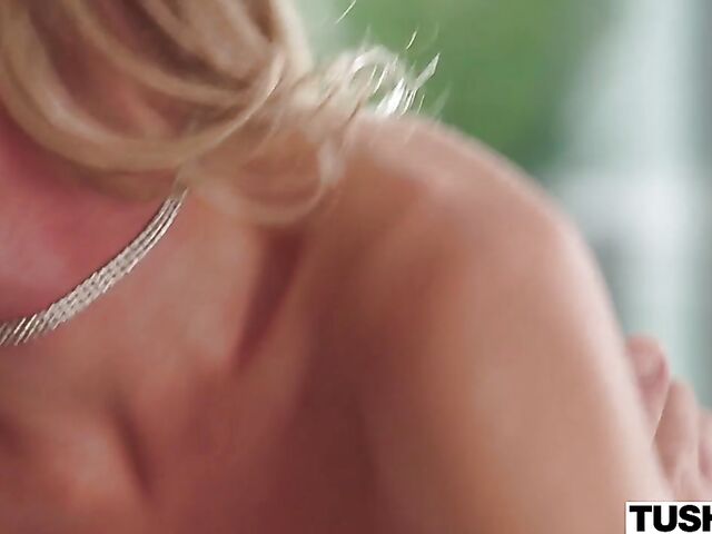 Hard intense anal with elegant, slim babe Avery Cristy