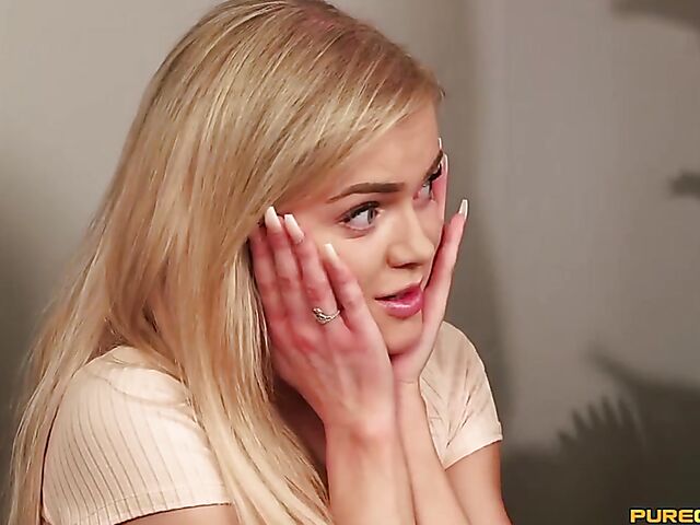 4 on 1 CFNM handjob with young Lacey Taste and experienced milfs Roxi Keogh, Scarlett Rose, and Valentina Cruz