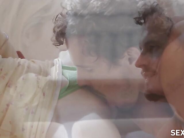 Sweet teen Lily Larimar gets fucked by Robby Echo and then goes to bed with cute Ellie Eilish