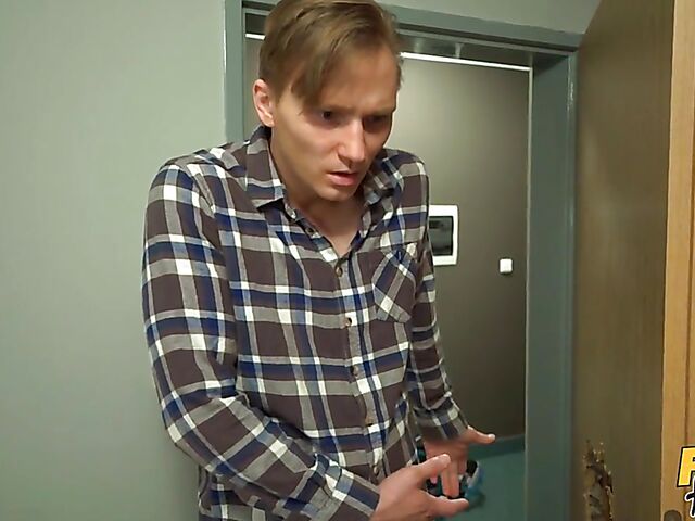 Jenny Wild - Stuck teen threesome with two lucky dudes in the hostel