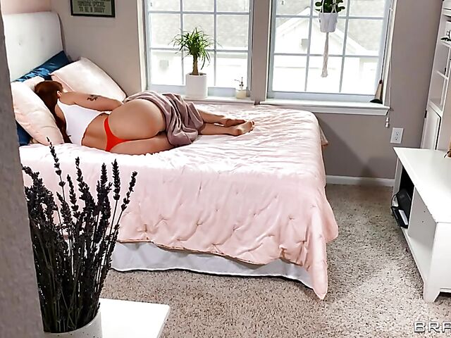 POV big ass anal with Siri Dahl in her bed