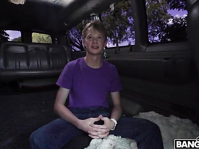 Young guy and busty girl Ava Sinclaire van fuck in Florida