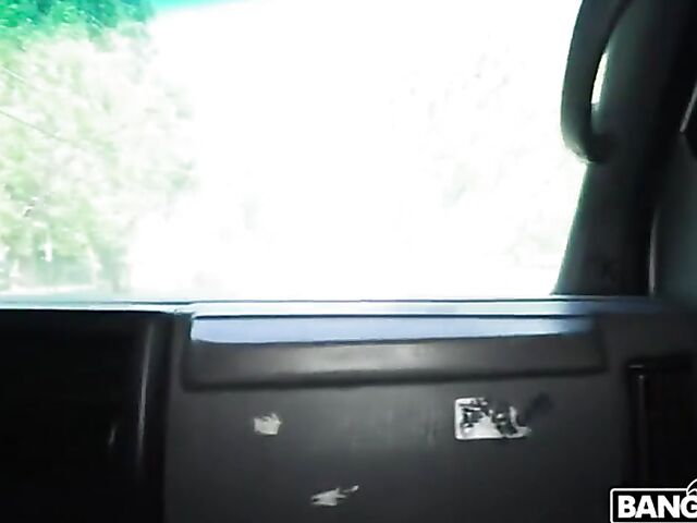 Young guy and busty girl Ava Sinclaire van fuck in Florida