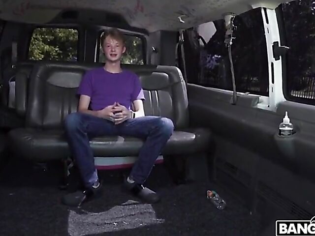 Young guy and busty girl Ava Sinclaire van fuck in Florida