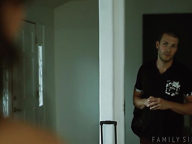 His step-cousin Kasey Warner's trimmed pussy feels so good