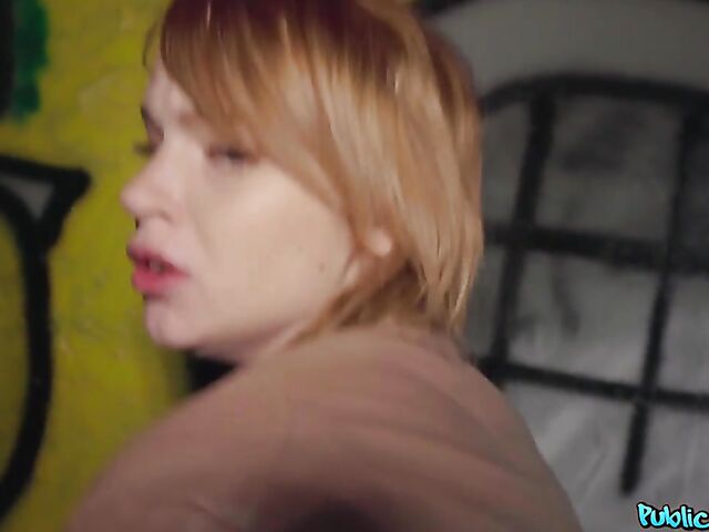 Public pick up and outdoor quickie for money with Ariela Donovan