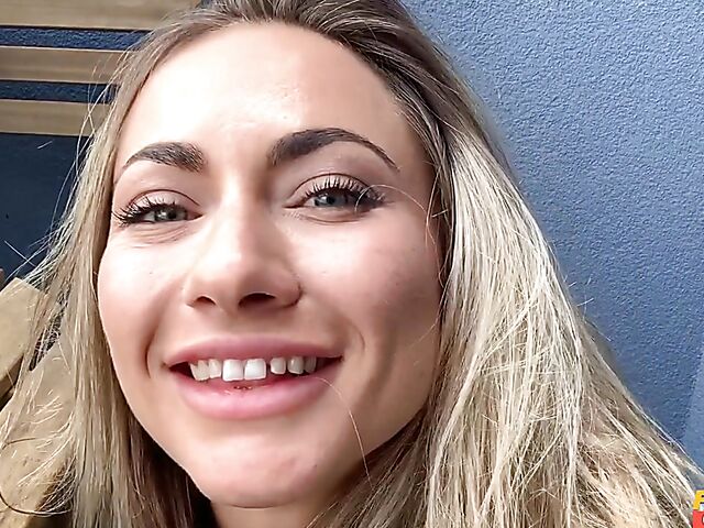 Michaela Isizzu - Gorgeous MILF fingering to orgasm on the balcony