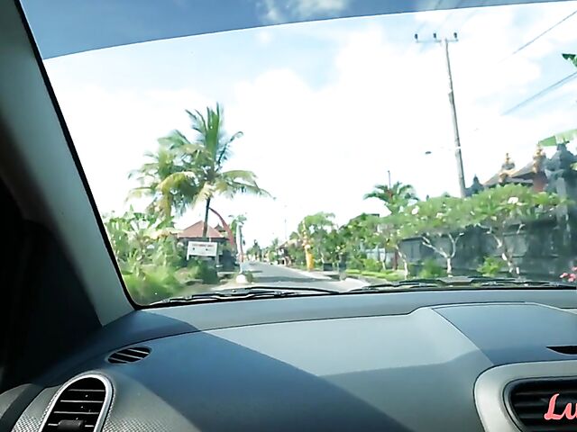 Teen girlfriend Evie gets nailed by the ocean and does anal at home with her boyfriend Josh