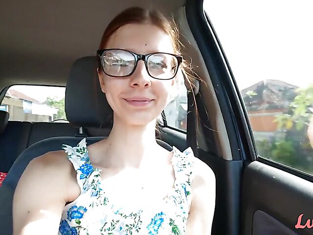 Teen girlfriend Evie gets nailed by the ocean and does anal at home with her boyfriend Josh