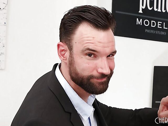 JoJo Kiss - Big eyed hot brunette fuck session with her horny stepdad