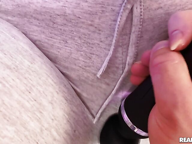 CFNM fuck and finger squirt with fully clothed busty Yola Flimes