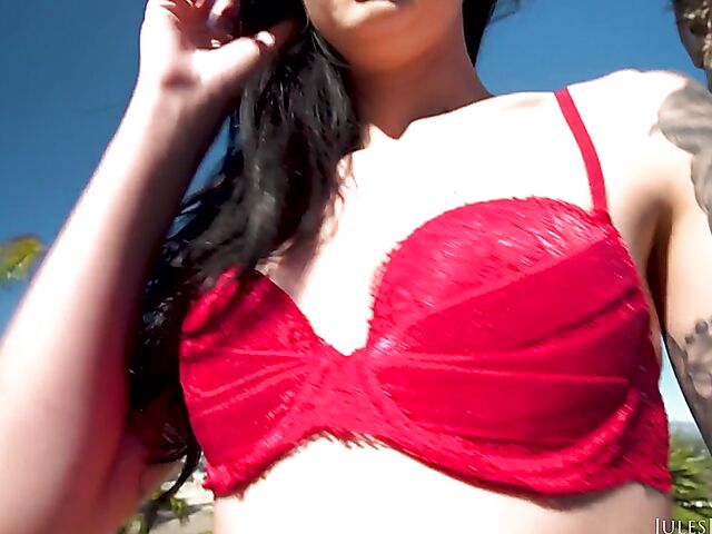 Marley Brinx anal in stockings with Manuel Ferrara