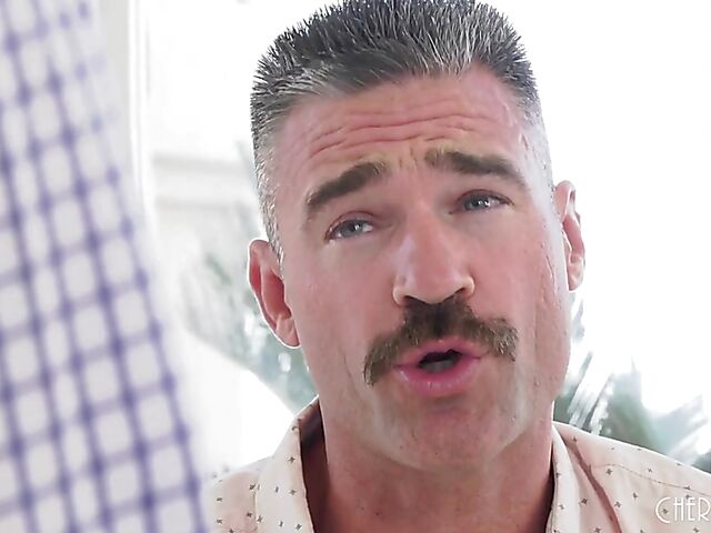 Petite brunette Mia Moore is her stepdad's fucktoy