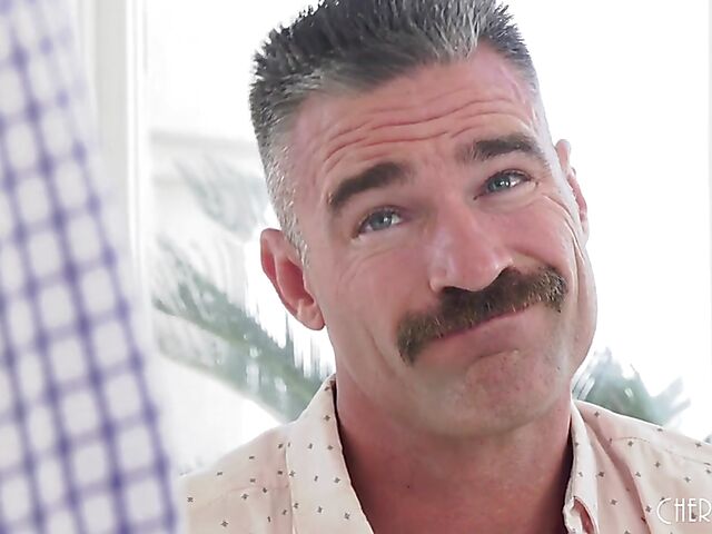 Petite brunette Mia Moore is her stepdad's fucktoy