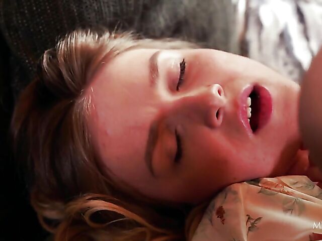 Lucretia - Passionate pussy fingering solo in g-string