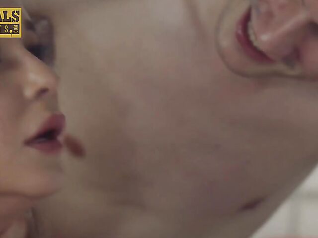 Francys Belle with her BF have a rough threesome with Pascal White