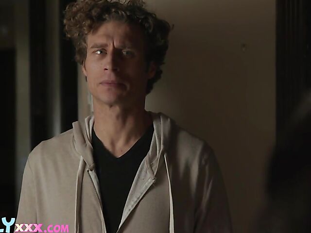 Sovereign Syre - MILF seduces a curly guy with her lace lingerie