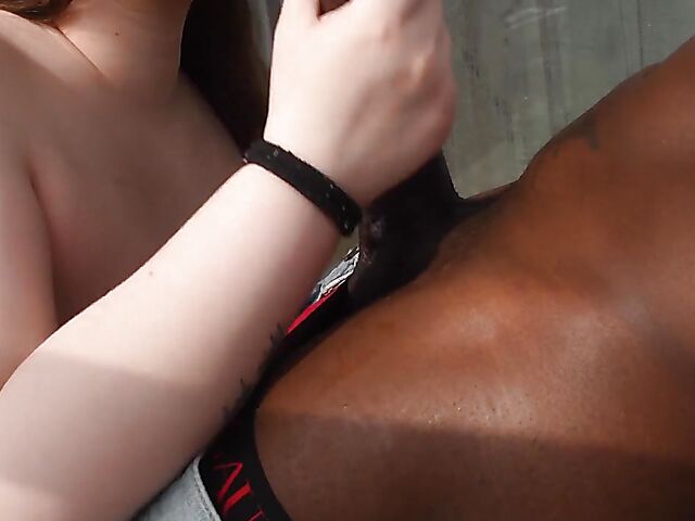 Interracial couple sex tape with King Nasir and instagram model Miss Bunny Steph