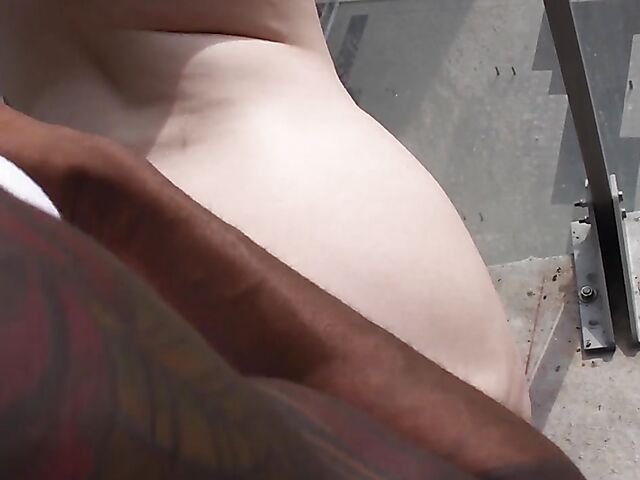 Interracial couple sex tape with King Nasir and instagram model Miss Bunny Steph