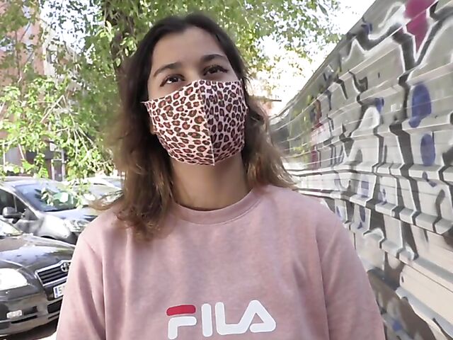 Spanish girl next door with juicy natural tits Ana Milka gets picked up and banged by Torbe