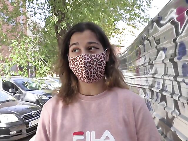 Spanish girl next door with juicy natural tits Ana Milka gets picked up and banged by Torbe