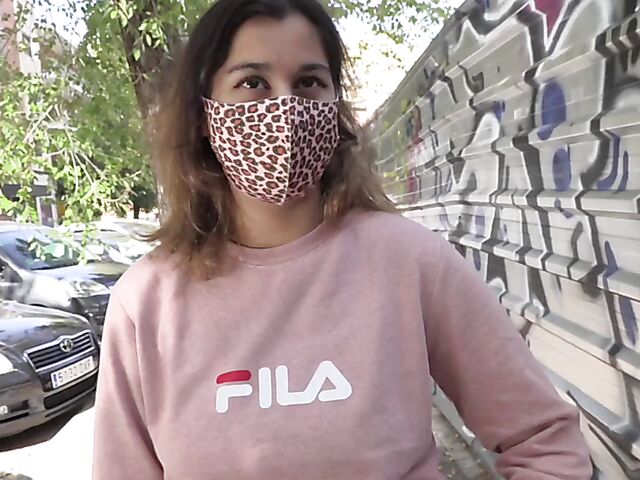 Spanish girl next door with juicy natural tits Ana Milka gets picked up and banged by Torbe