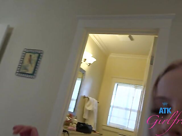 Blue-eyed POV girlfriend Paris White gets boned on vacation