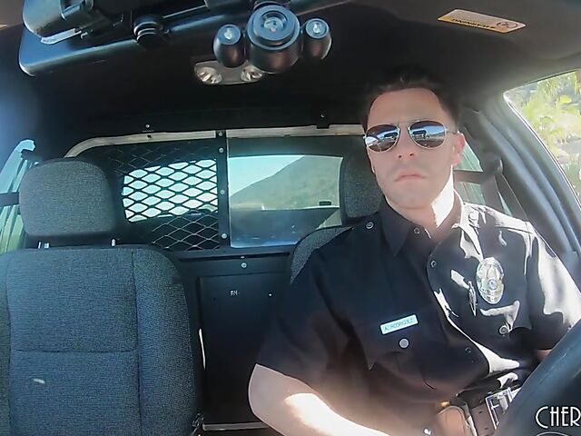 Police officer and petite prostitute Whitney Wright have hot sex