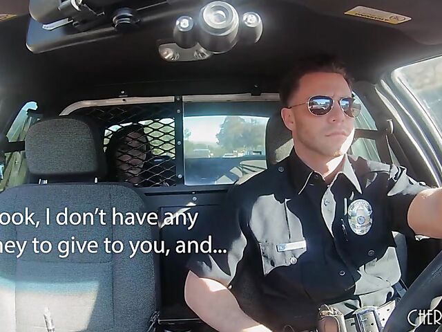 Police officer and petite prostitute Whitney Wright have hot sex