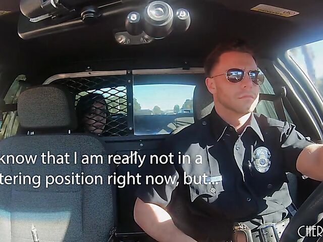 Police officer and petite prostitute Whitney Wright have hot sex