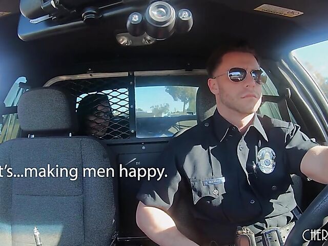 Police officer and petite prostitute Whitney Wright have hot sex