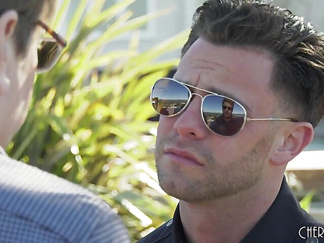 Police officer and petite prostitute Whitney Wright have hot sex