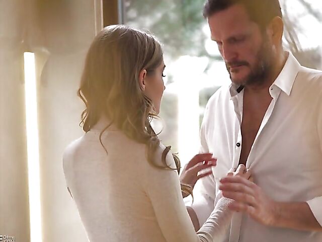 Pussy pounding in latex boots and corset with Tiffany Tatum