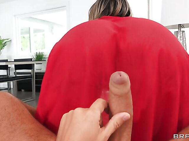 Bridgette B anal with Keiran lee in her red stockings