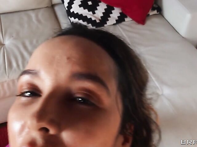 Francys Belle - Tight fit babe in leggings anal pounded