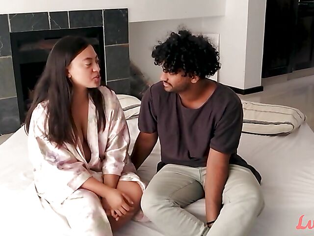 Iris & June - Exotic real couples sex video full of lust