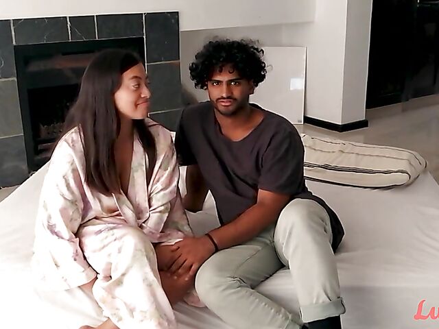 Iris & June - Exotic real couples sex video full of lust