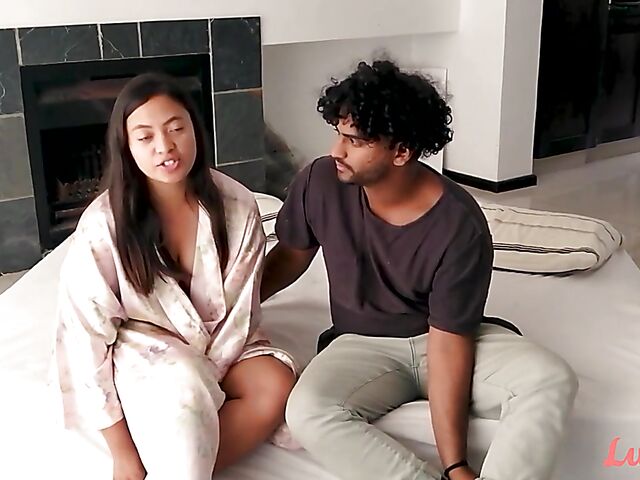 Iris & June - Exotic real couples sex video full of lust