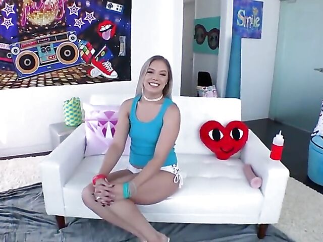 POV anal and ass gape with enthusiastic slut Lana Anal