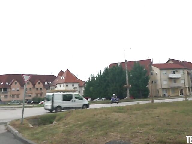 Rim job and pussy fuck with slender Alyssa Bounty