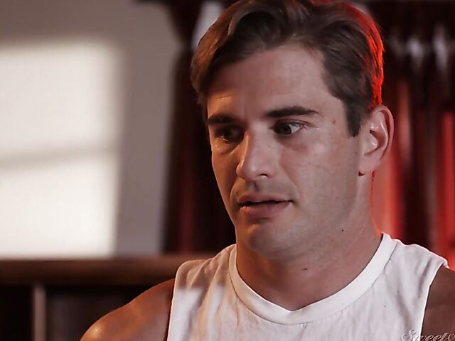 Loud sex with horny brunette Keira Croft