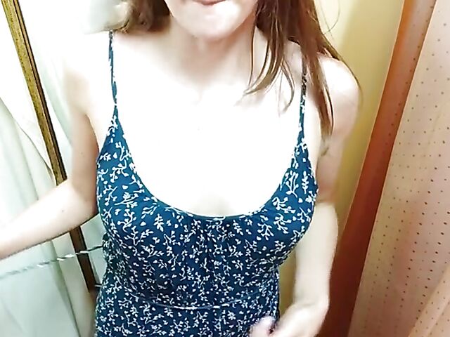 Stacy Cruz changes panties on the balcony and fucks POV