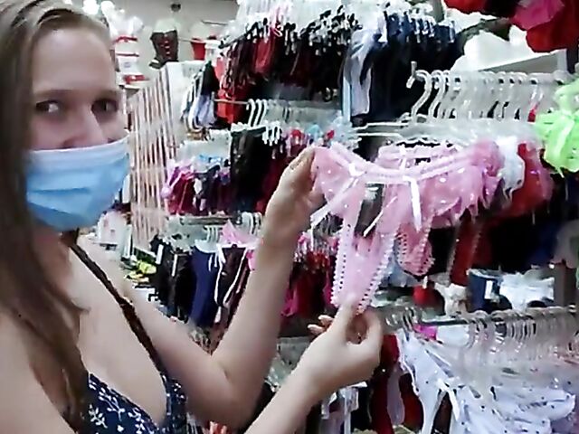 Stacy Cruz changes panties on the balcony and fucks POV