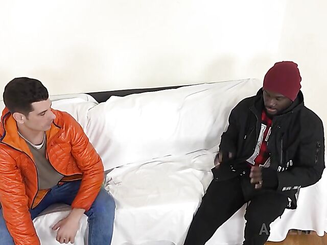 Anal interracial cuckold threesome with blonde Kate Sky