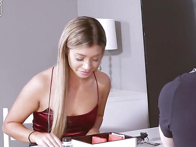 Brock Perry and Angelica Foster strip game