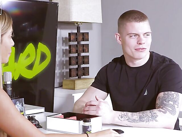 Brock Perry and Angelica Foster strip game